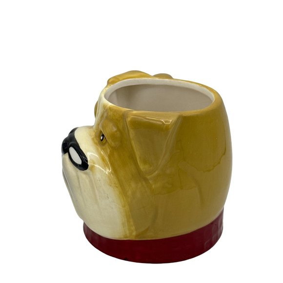 Pier One Bulldog Coffee Mug Cup Glasses Large - Picture 4 of 6
